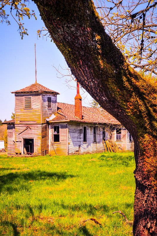 300_9261.jpg - Schoolhouse, Kinton, OR