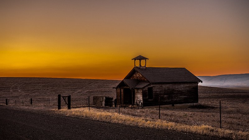 DSC_0542.jpg - Sunset, Douglas Hollow School, Near Boyd, OR