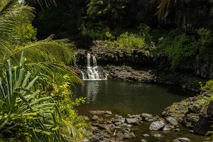 Oheo Gulch Falls 1-0004